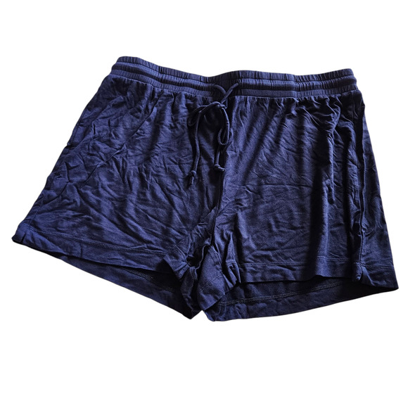 Andie The Shorts Eclipse Blue Women's Size Medium Comfort Lounge Neutral - Picture 2 of 7